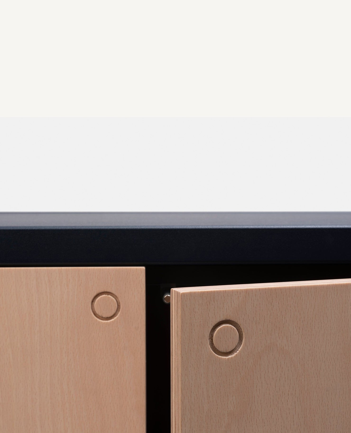 Dry Shelving Storage Cabinet, 4 Doors, 49.5" Width - 13.75" Depth