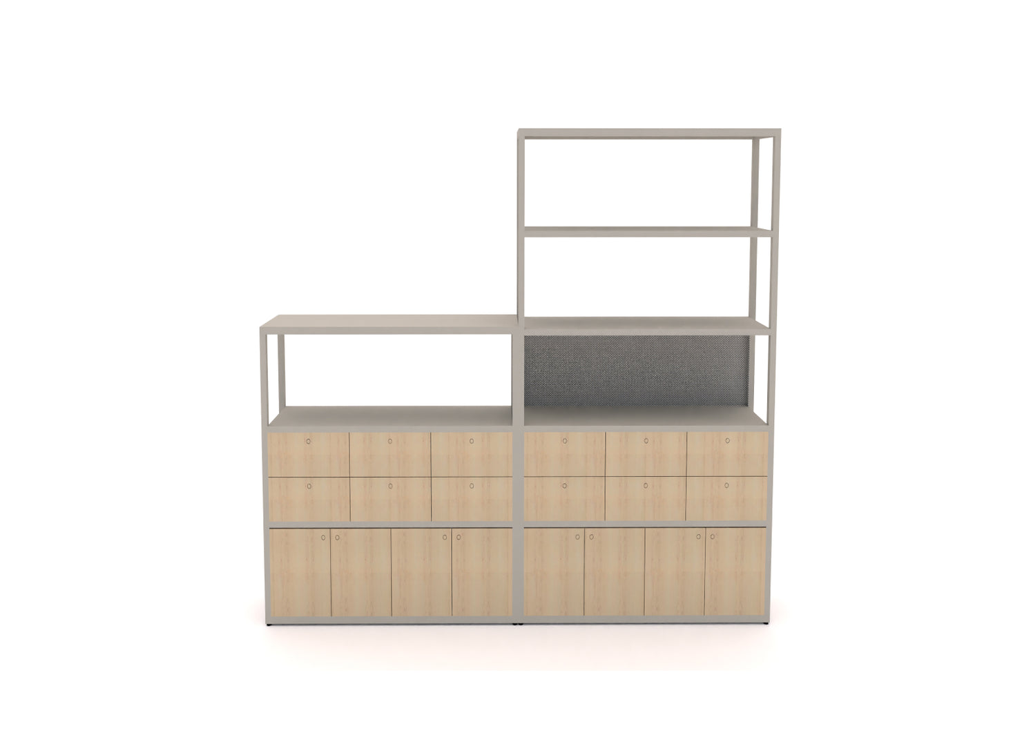 Dry Shelving 13.75" Depth - Configuration C