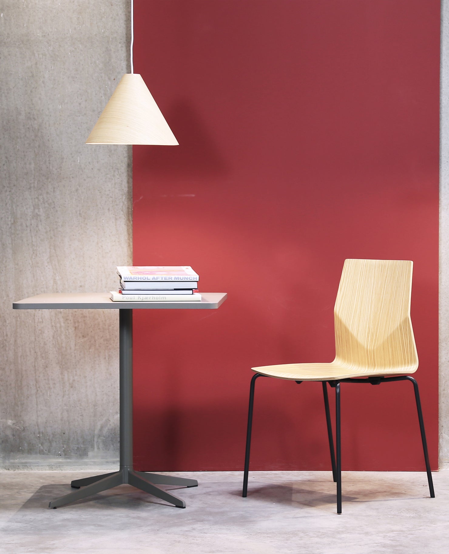 FourCast®2 Chair, Bentwood Shell - 4 Leg Base