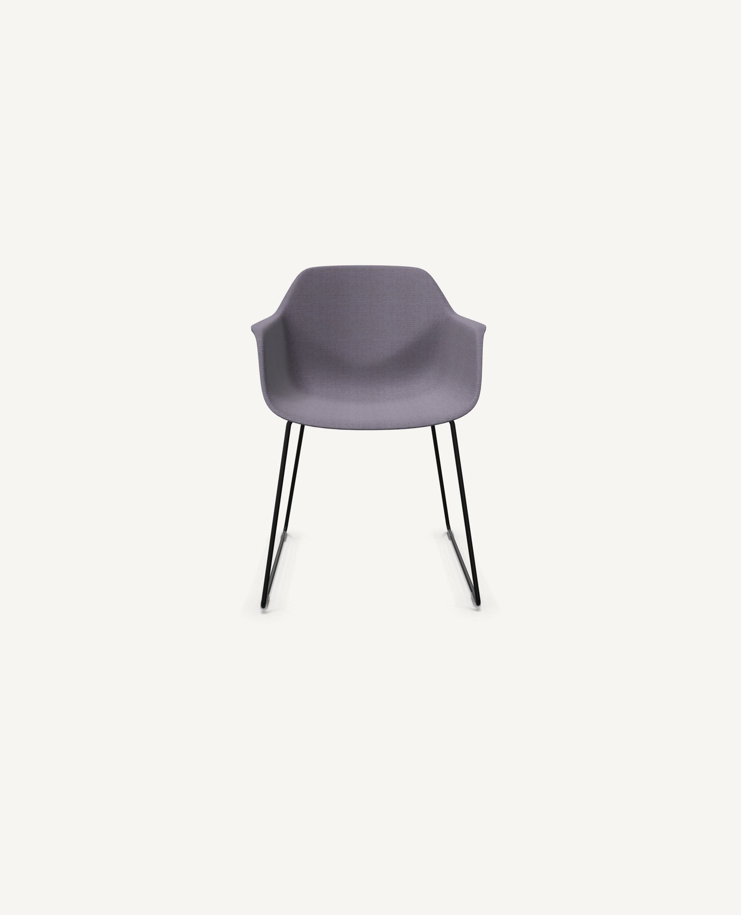 FourMe® Chair, Sled Base - Upholstered Interior