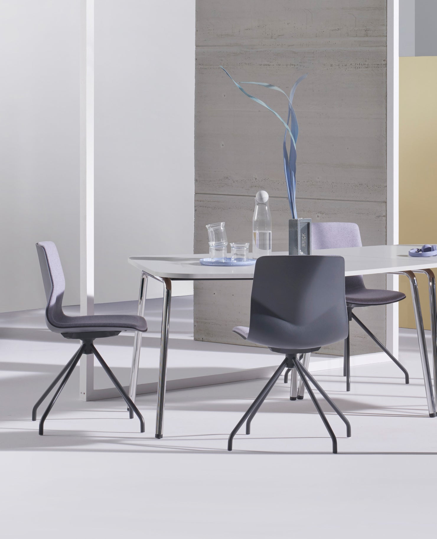 FourSure® Chair, Swivel Base - Upholstered Interior
