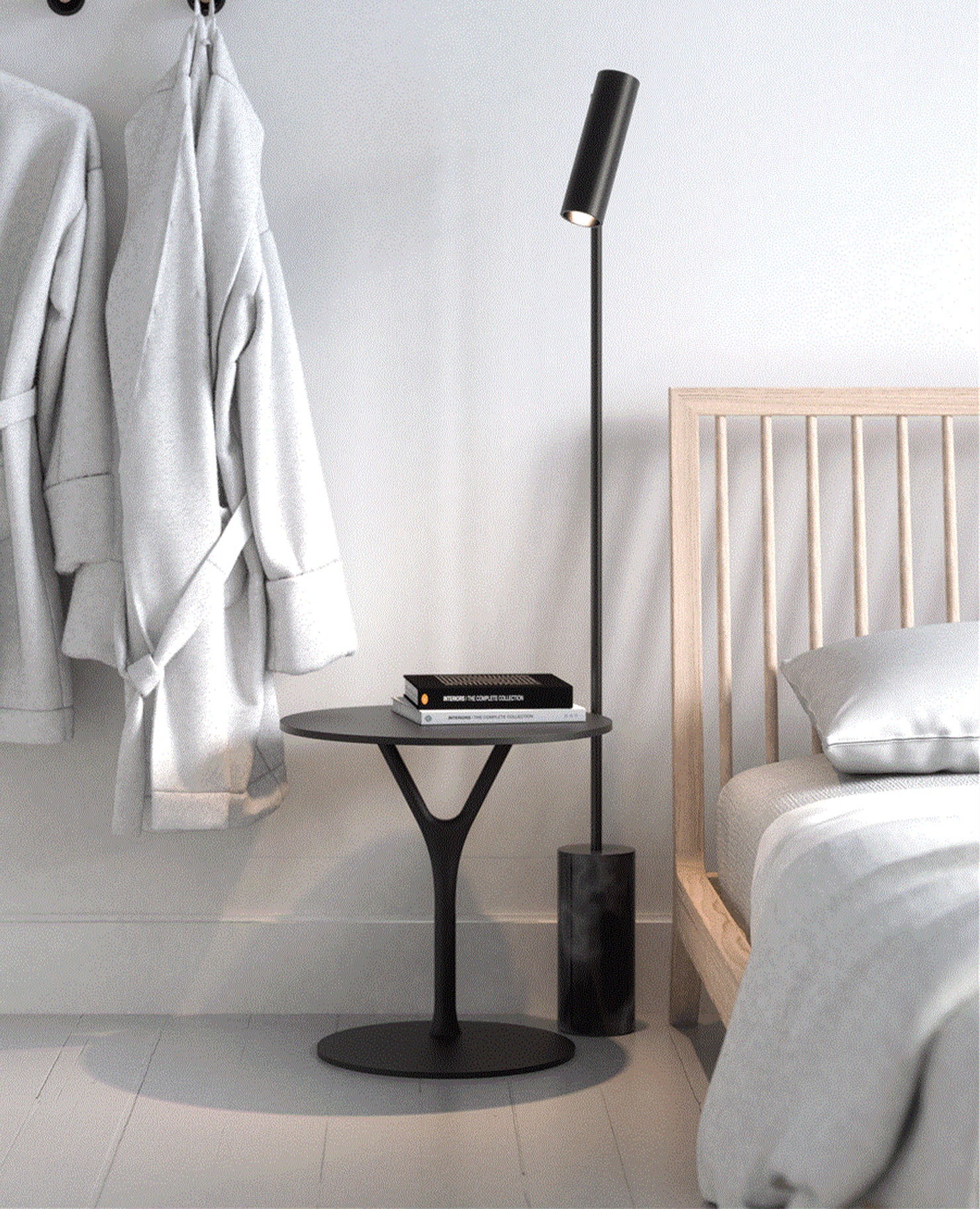 Wishbone Table - 17.8" Height