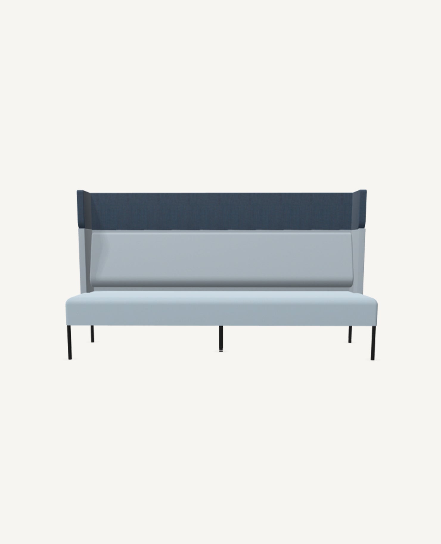 FourUs® Sofa, Three-Seat, 4 Leg Base - Extension Top