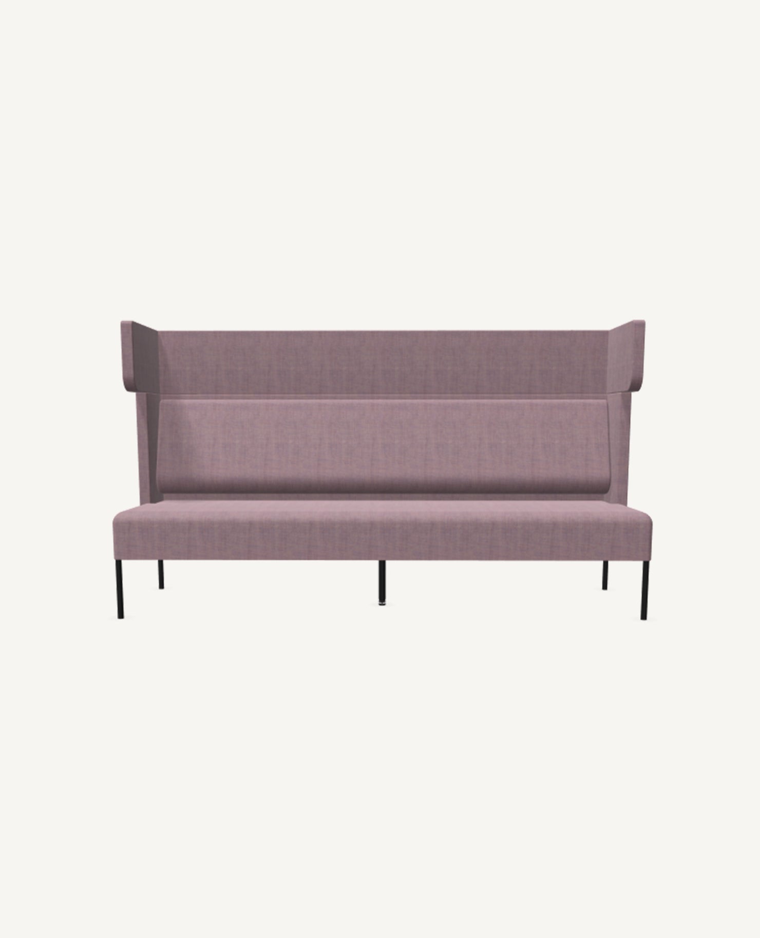 FourUs® Sofa, Three-Seat, 4 Leg Base - Ear Top