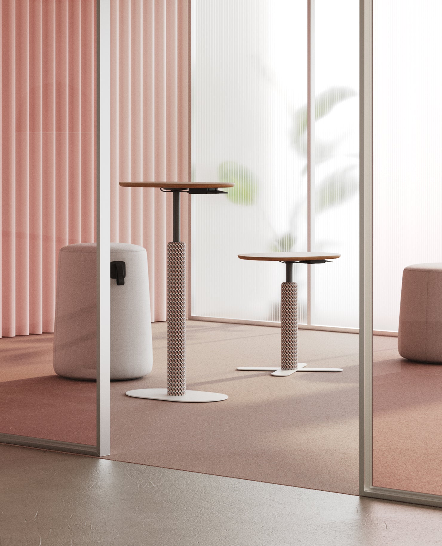 Flux Laptop Table, Adjustable Height - X-Base