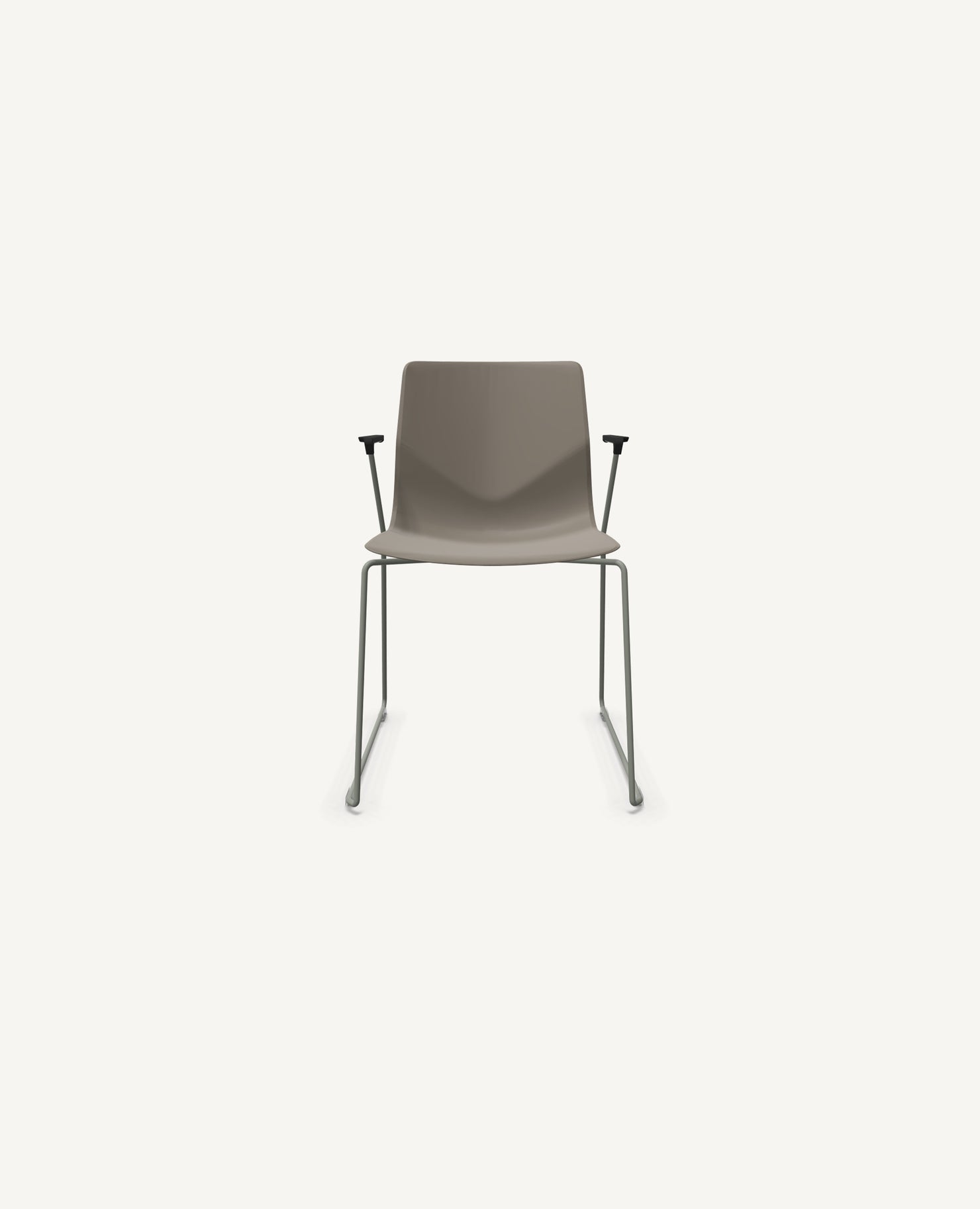 FourSure® Chair, Sled Base - with Arms