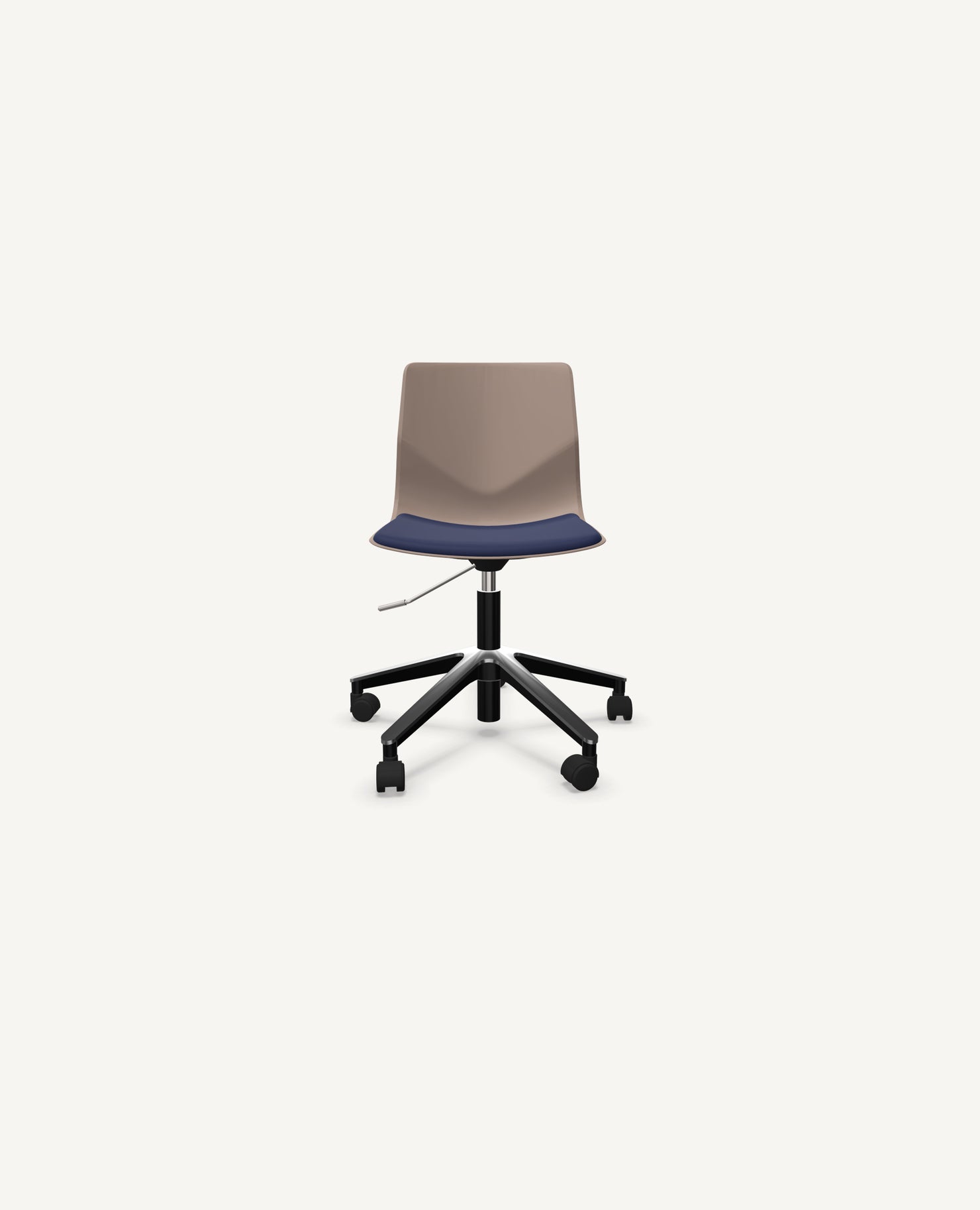 FourSure® Wheeler Chair, Swivel Base - with Seat Pad