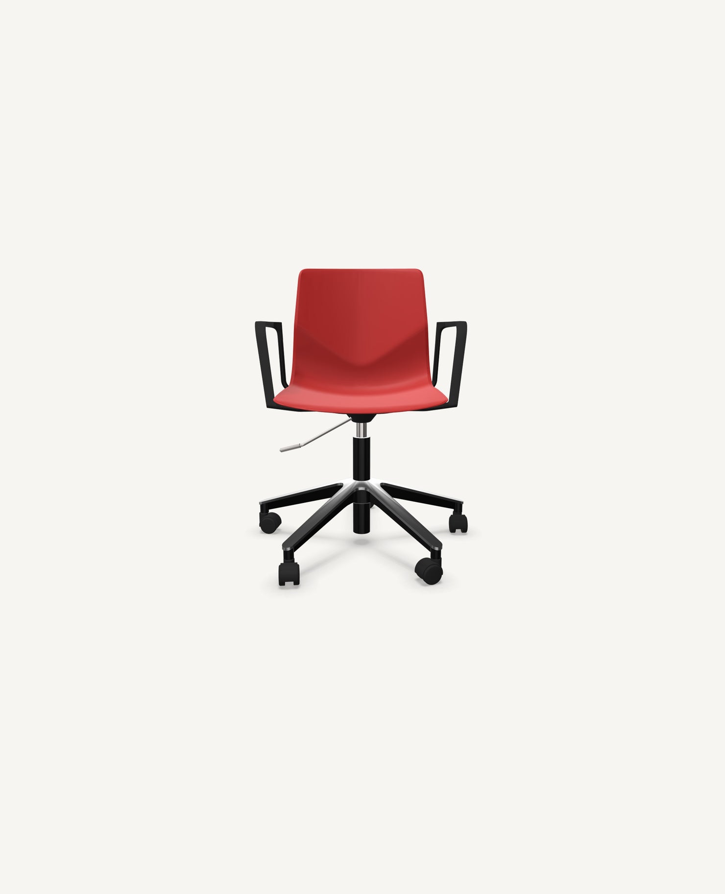 FourSure® Wheeler Chair, Swivel Base - with Arms