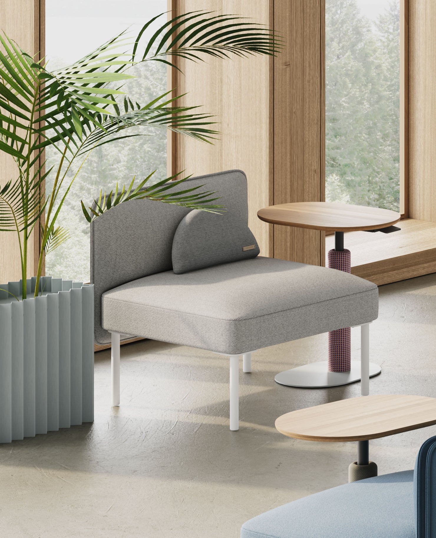 Adapt Lounge Chair, Lowback - No Arms