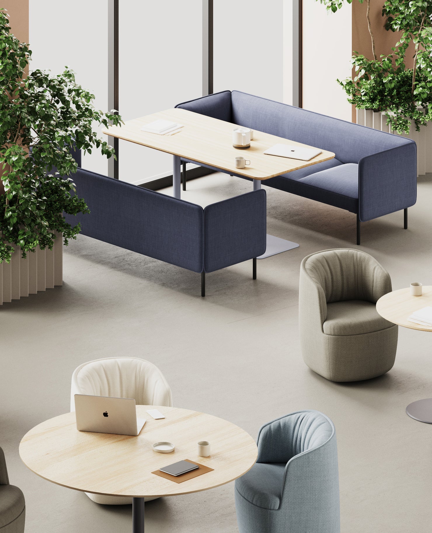 Adapt Sofa, Three-Seat - Lowback