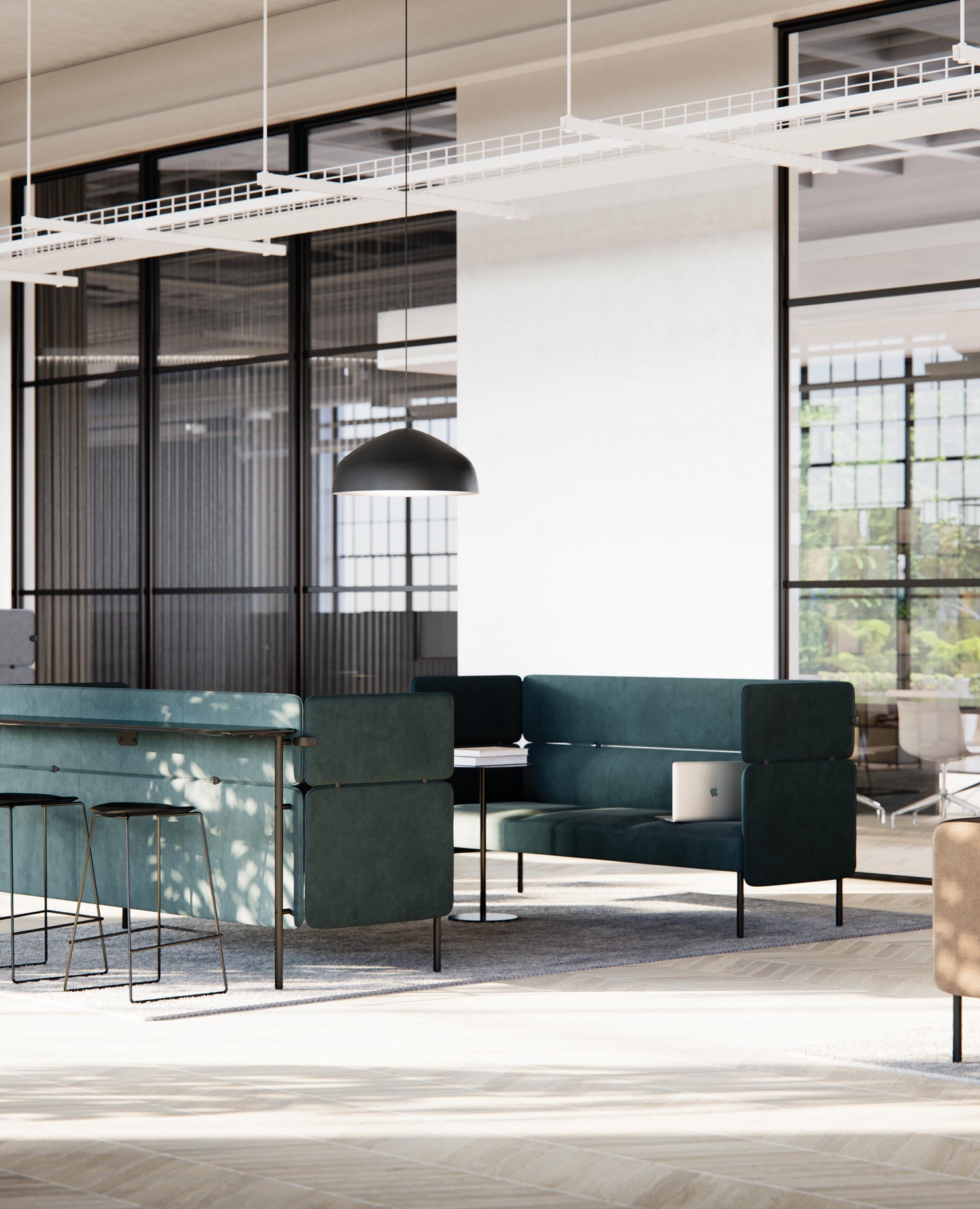 Adapt Sofa, Three-Seat - Midback