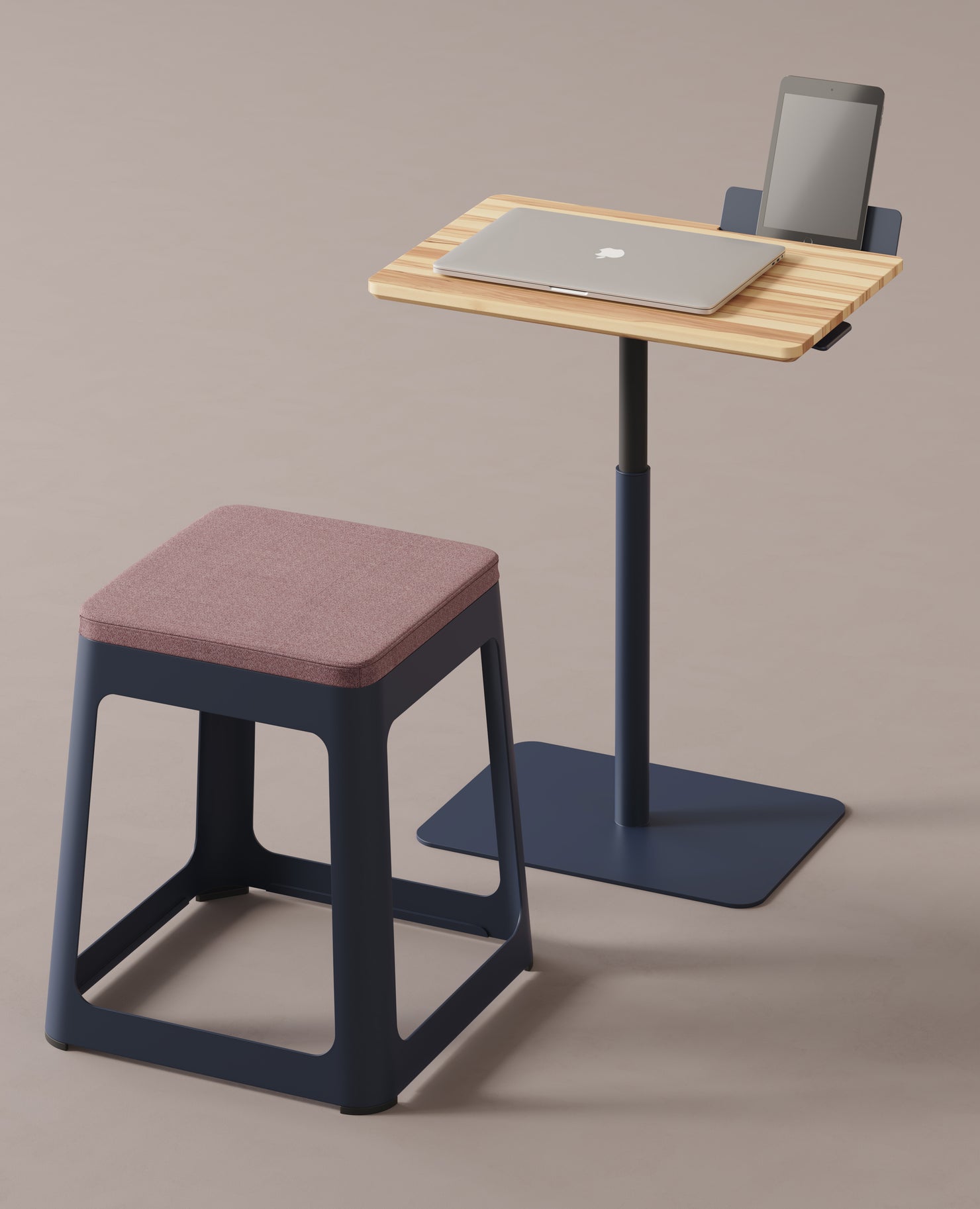 Jaxson Stool with Seat Pad
