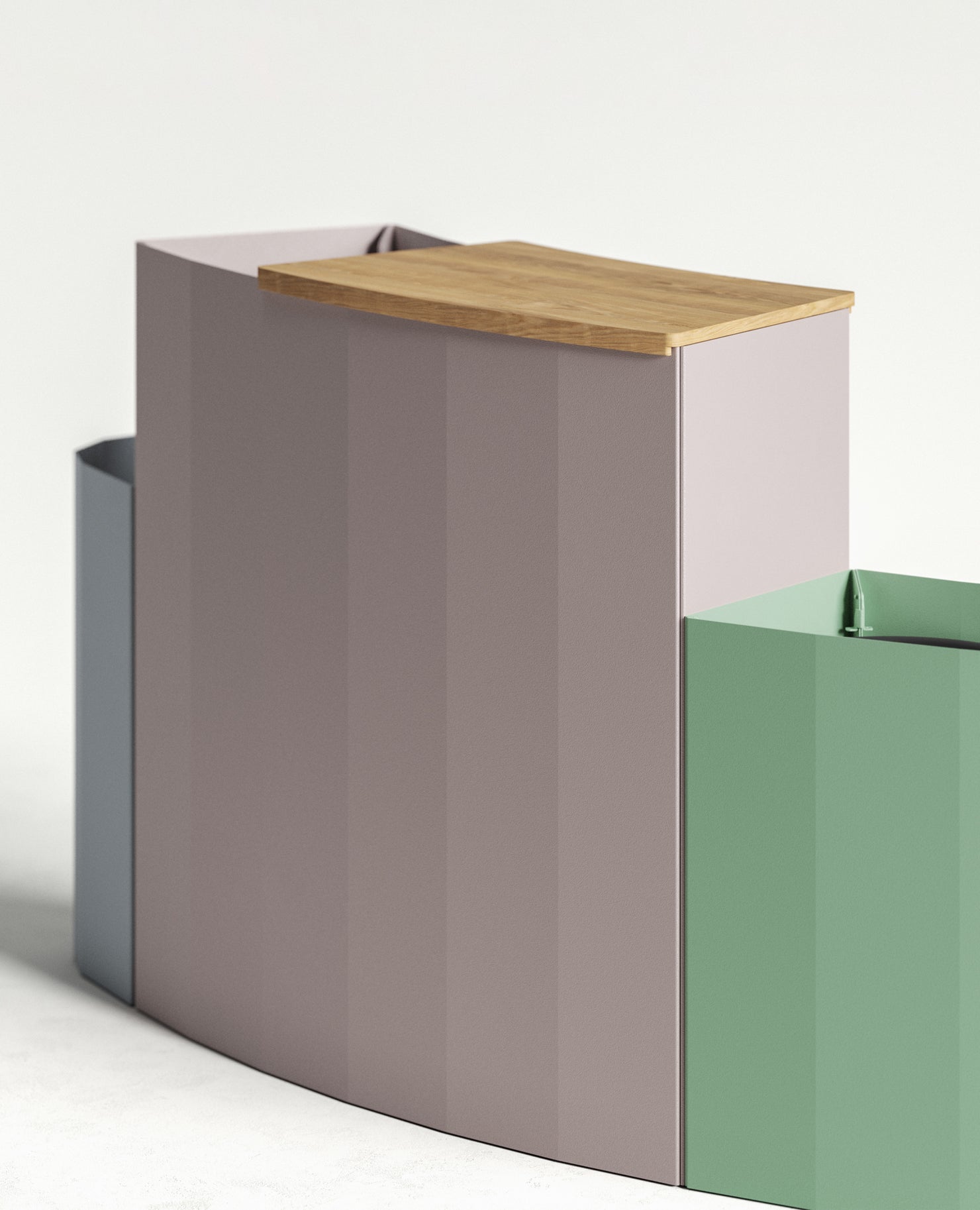 Stanza Planter Top - Curve