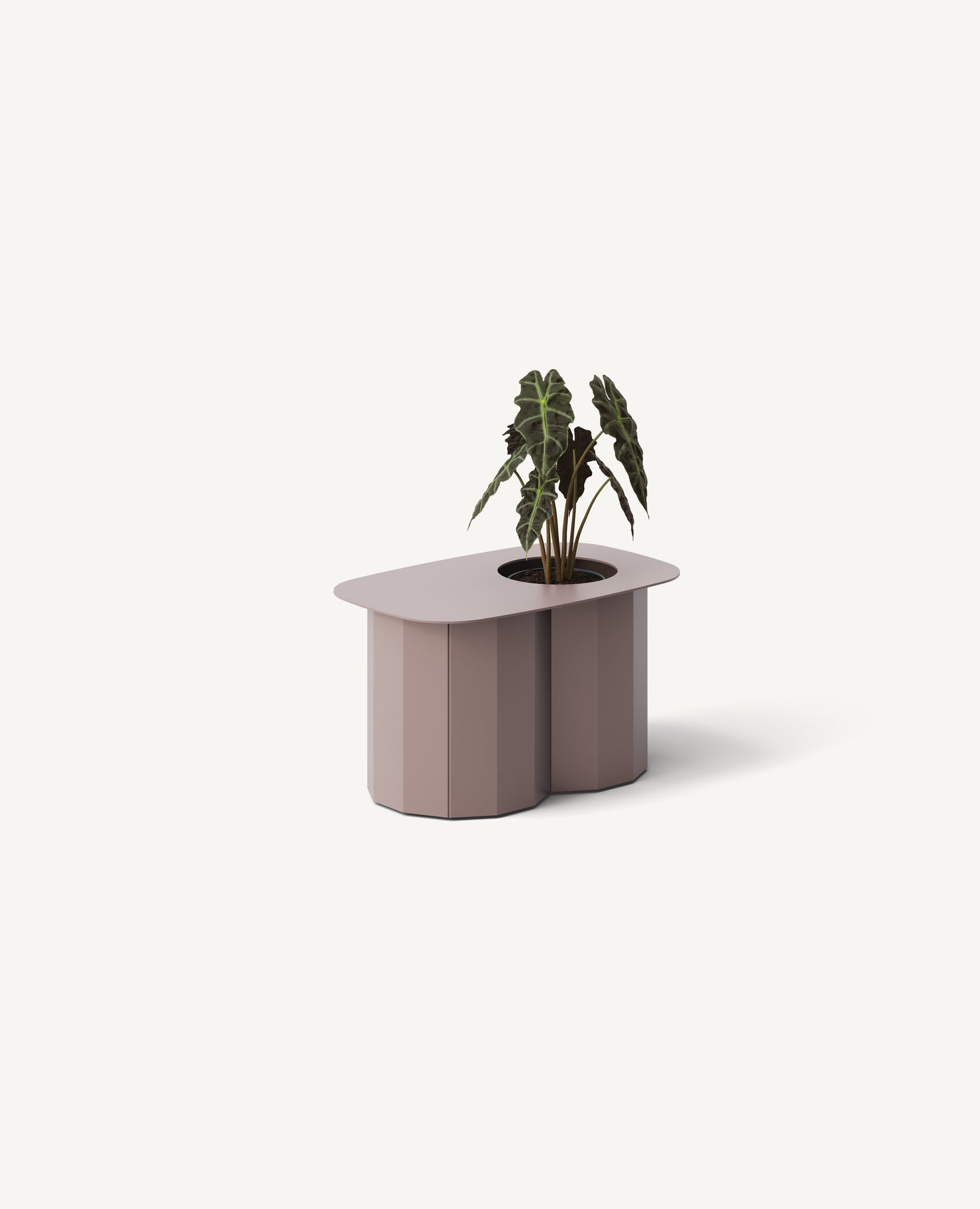 Stanza Table with Planter - 16" Height - Standard starting at $1,995