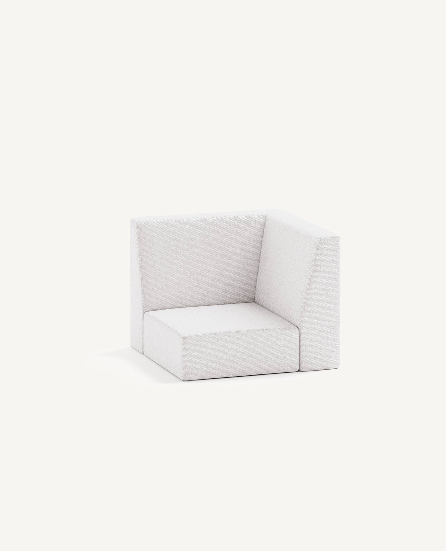 Tombolo Modular, Corner Seat - 2 Backs (No Base)