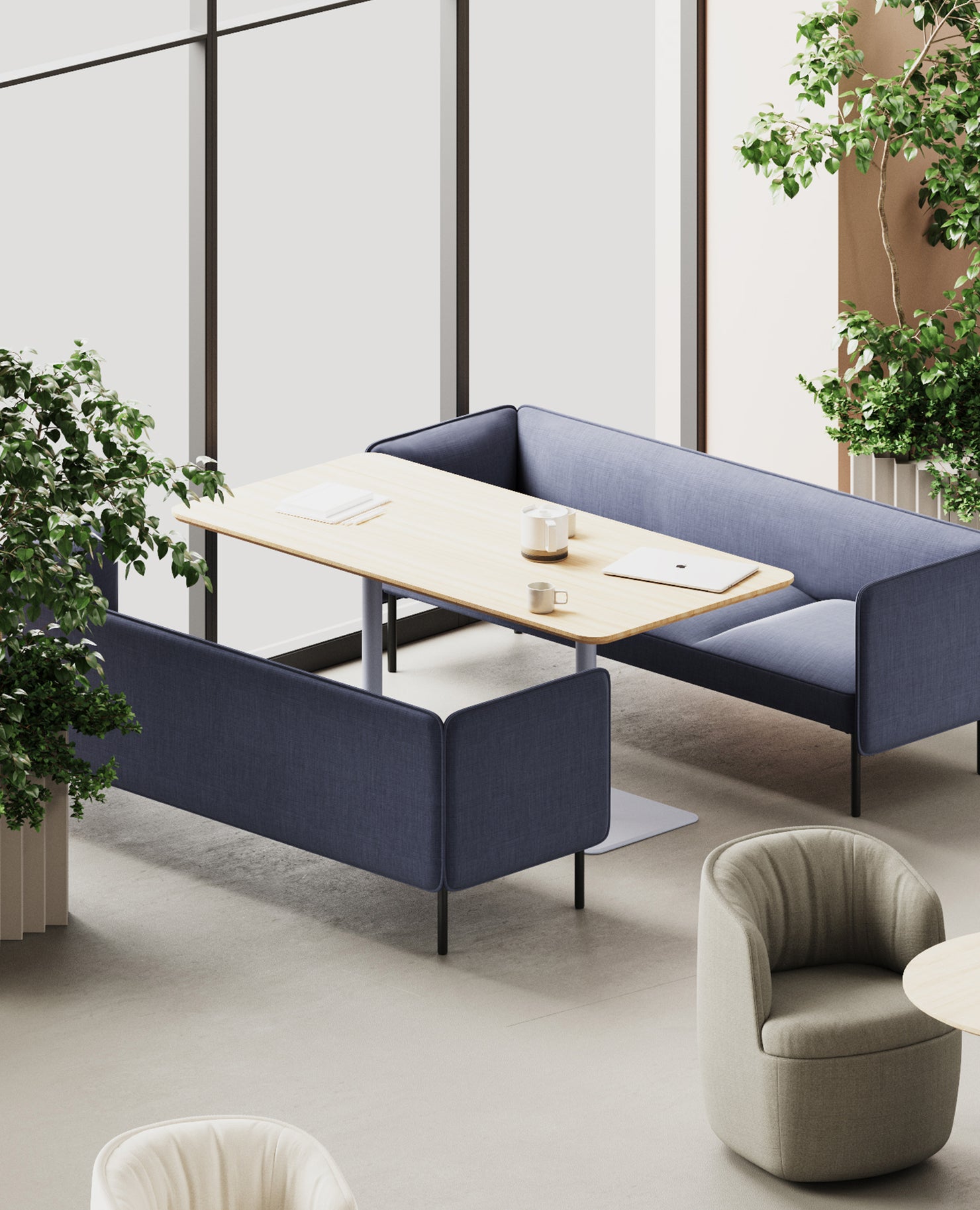 Kona Table, Standard Height, Rectangle - 72" Width