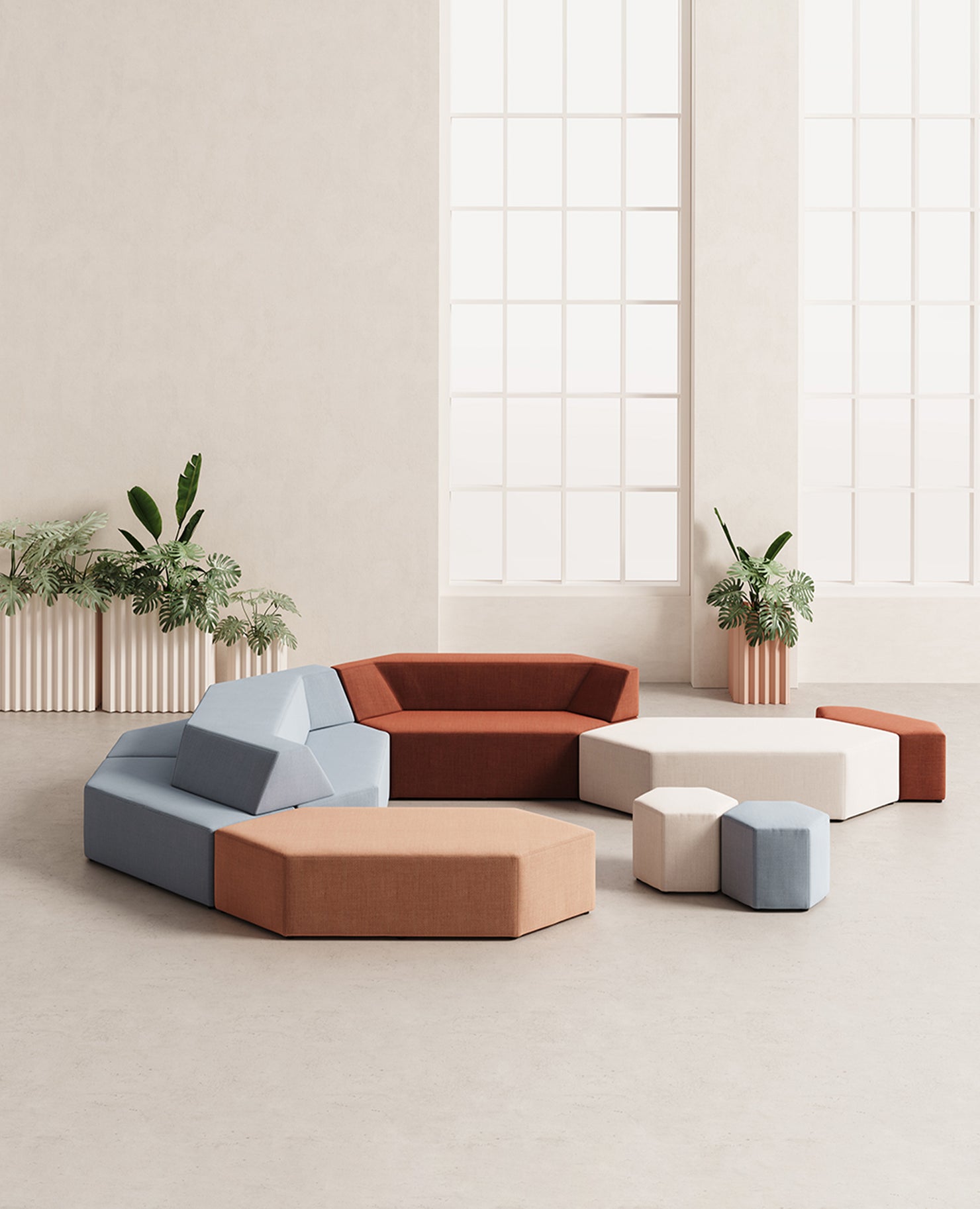 Tess Planter, Square - 25" Height