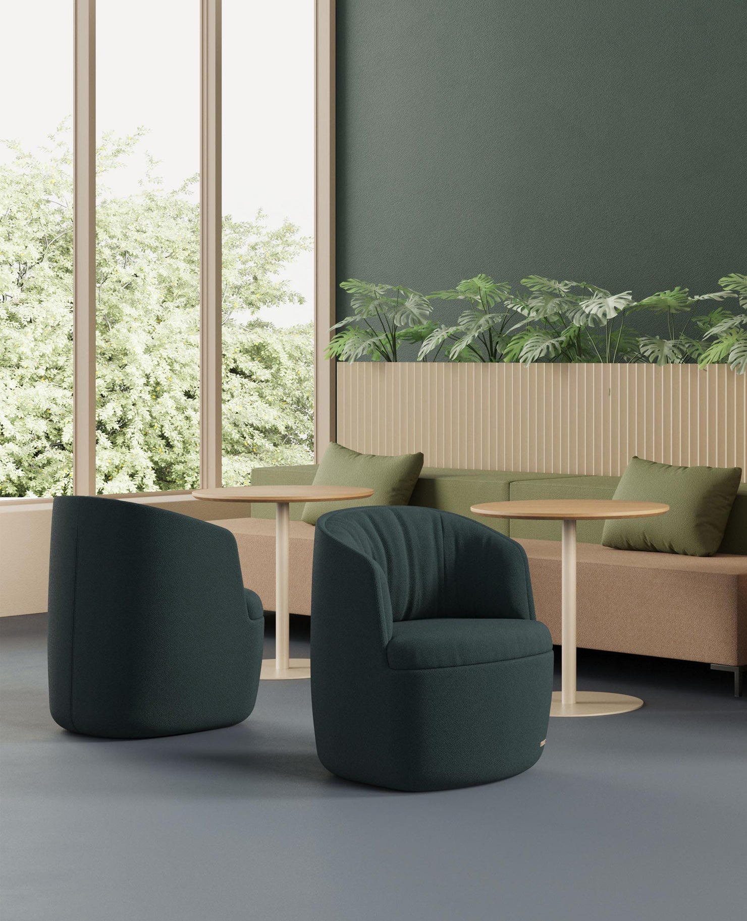 Tess Planter, Rectangle - 35" Height