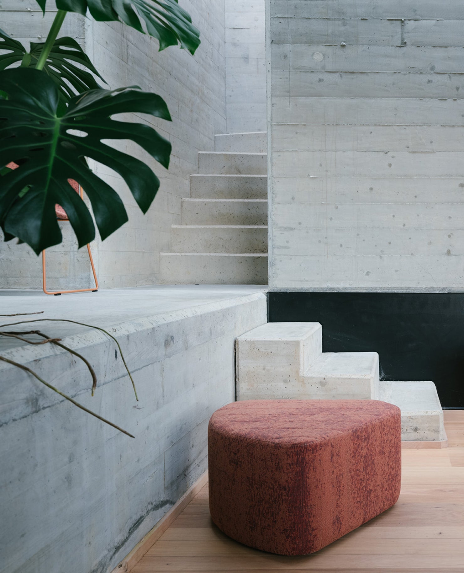 Aia Ottoman - 11.75" Height