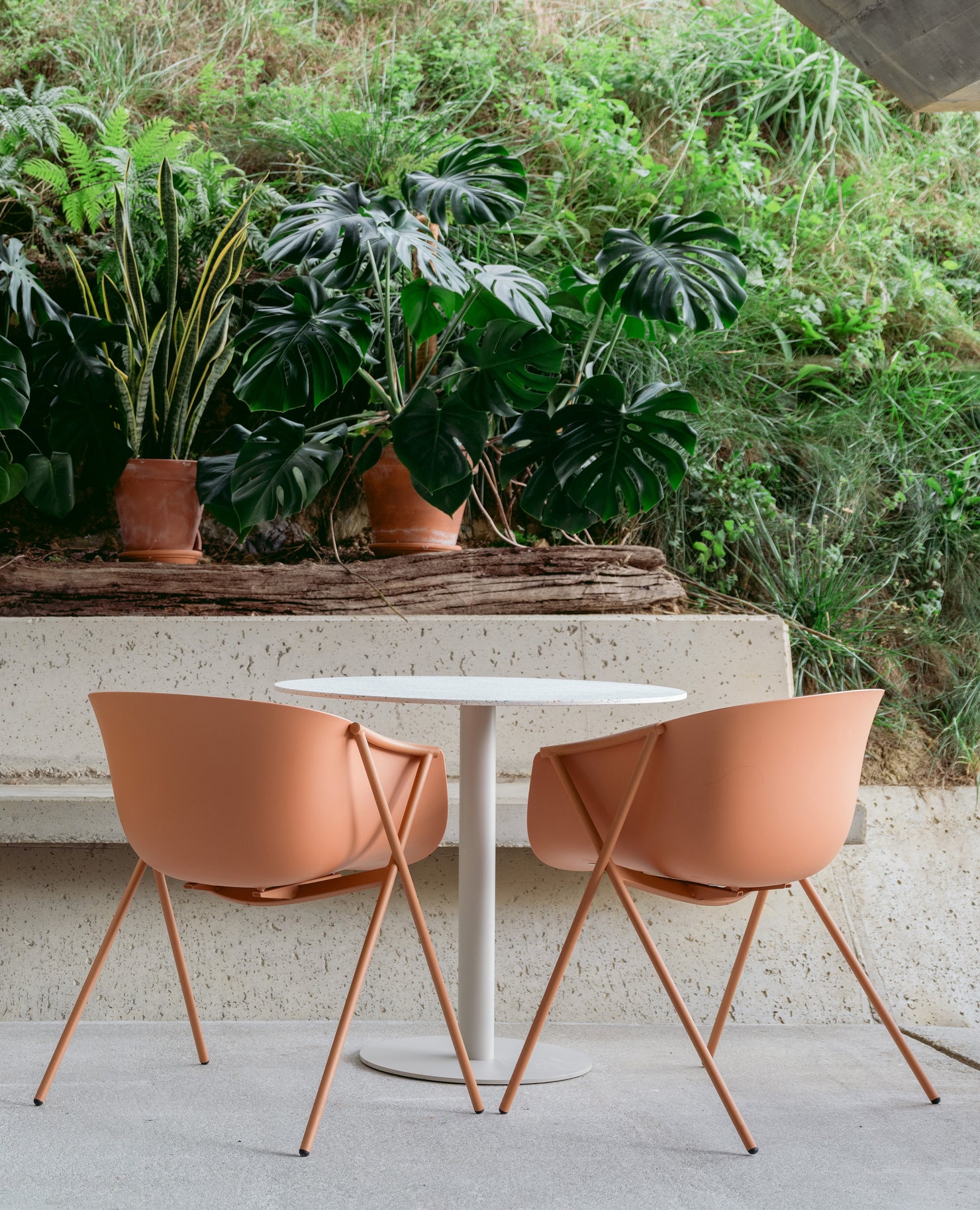 Bai Outdoor Chair - 4 Leg Base