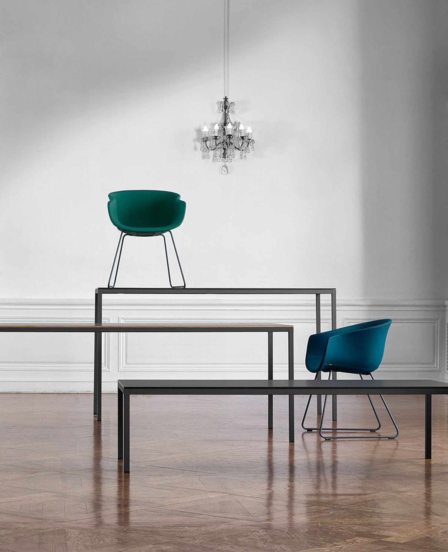 Dry Table, Counter Height, Rectangle - 71" Width