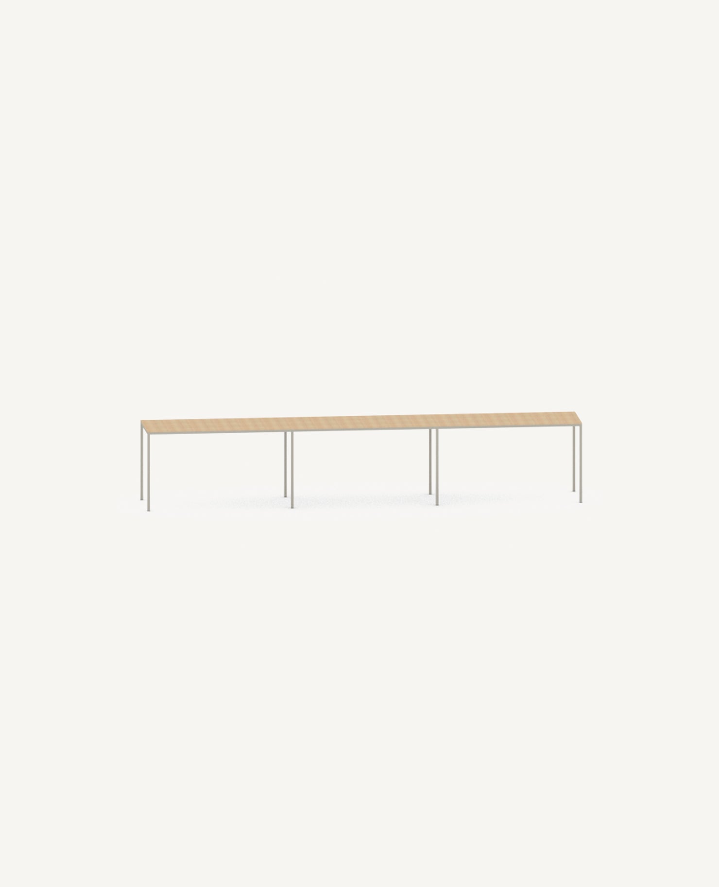Dry Table, Bar Height, Rectangle, 212.5" Width - Narrow Depth