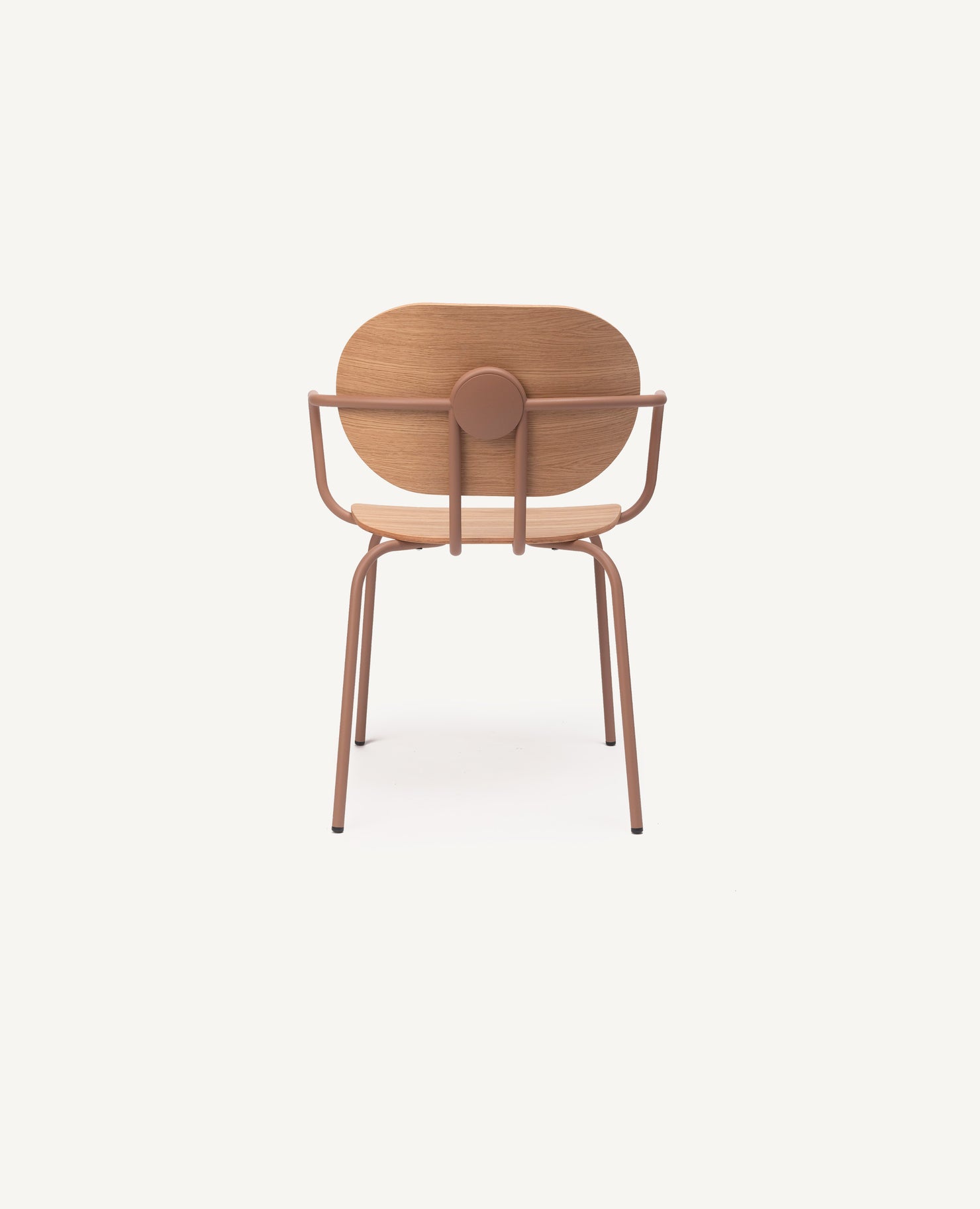 Hari Chair, Wood - with Arms