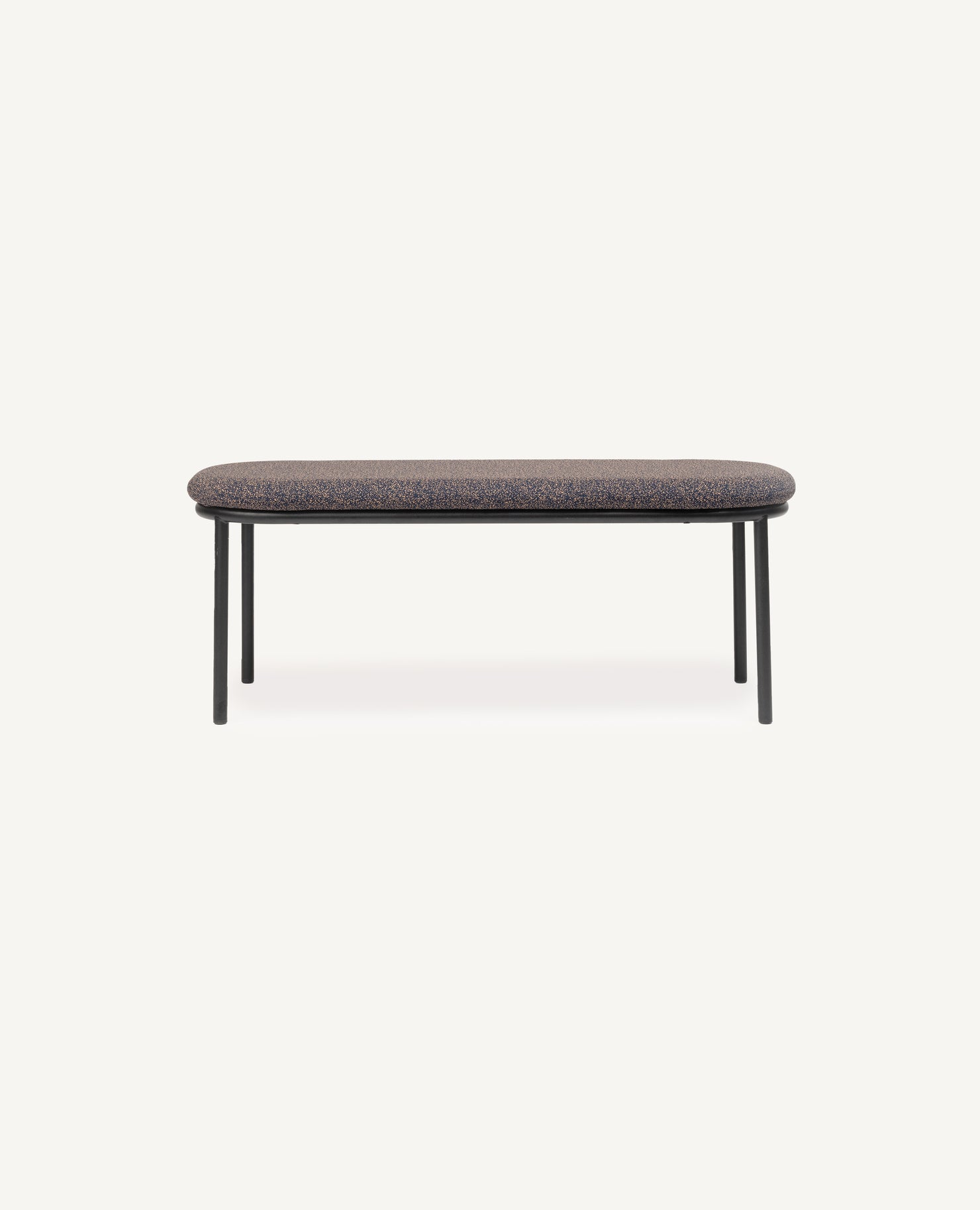 Lana Upholstered Bench - Metal