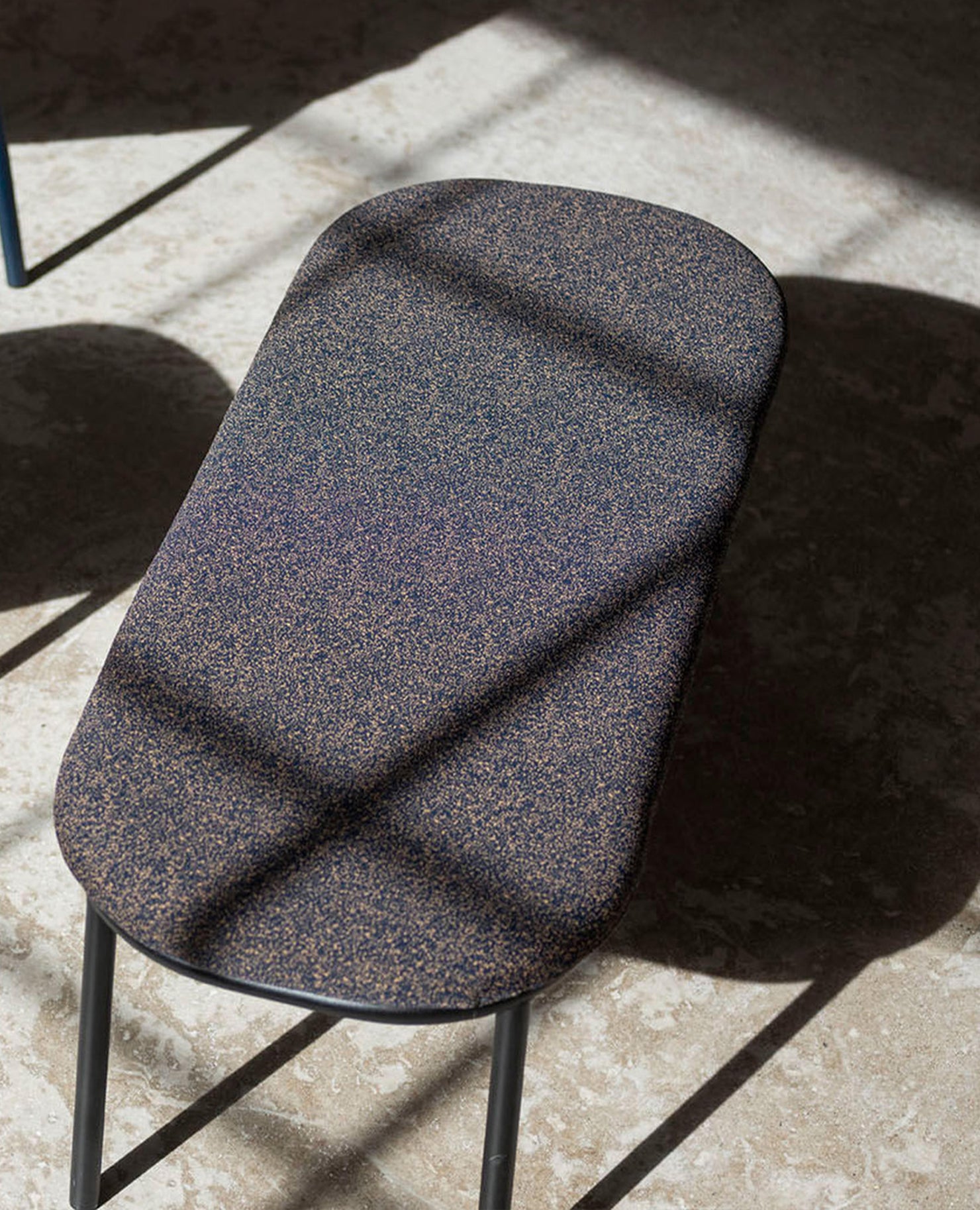 Lana Upholstered Bench - Metal