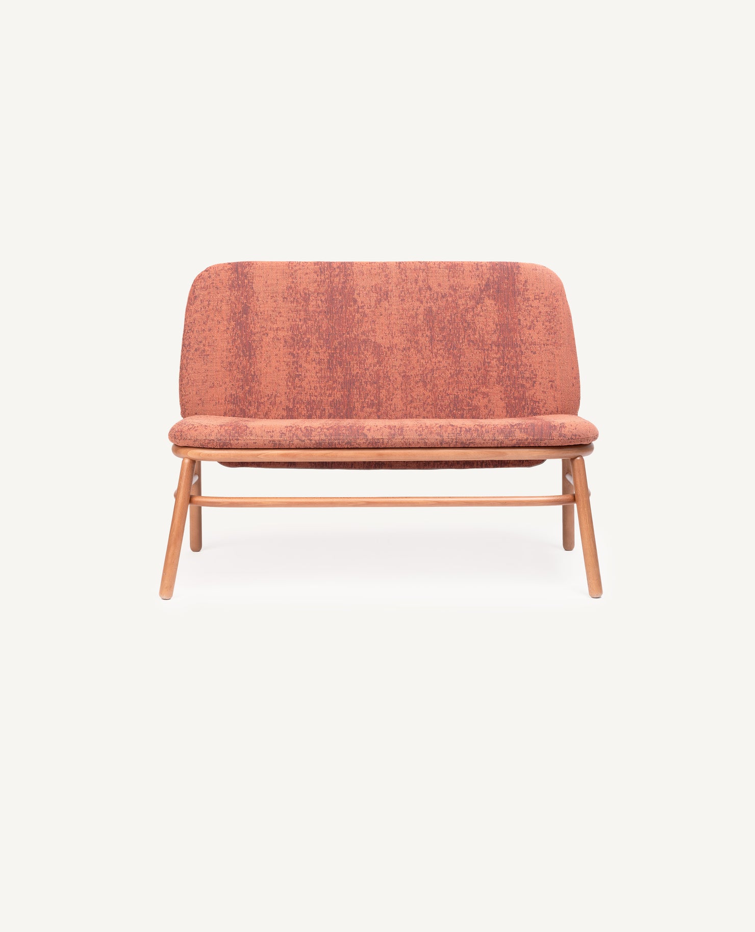 Lana Sofa, Two-Seat, Wood - Highback