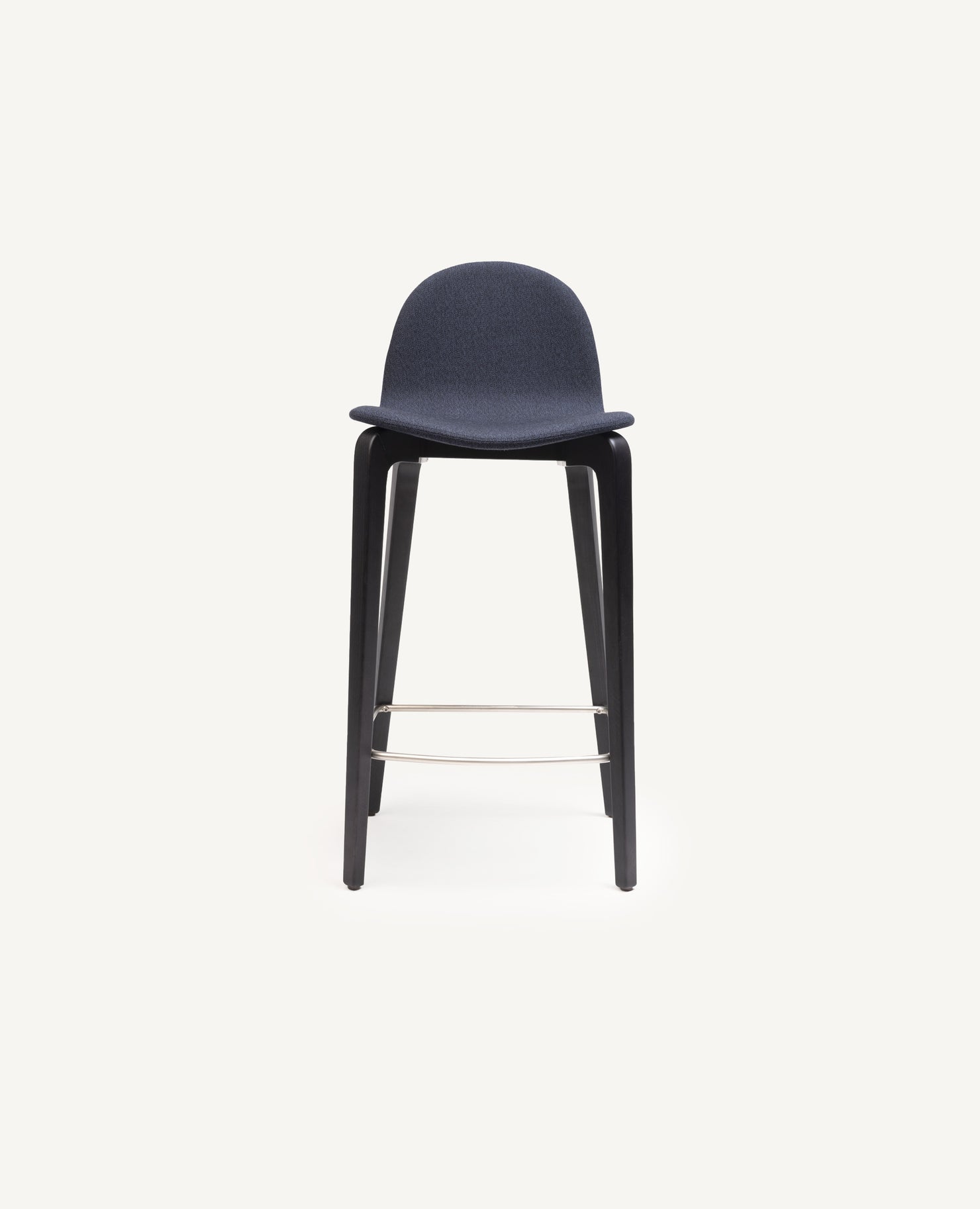 Nadia Chair, Counter Height, Wood Frame - Upholstered