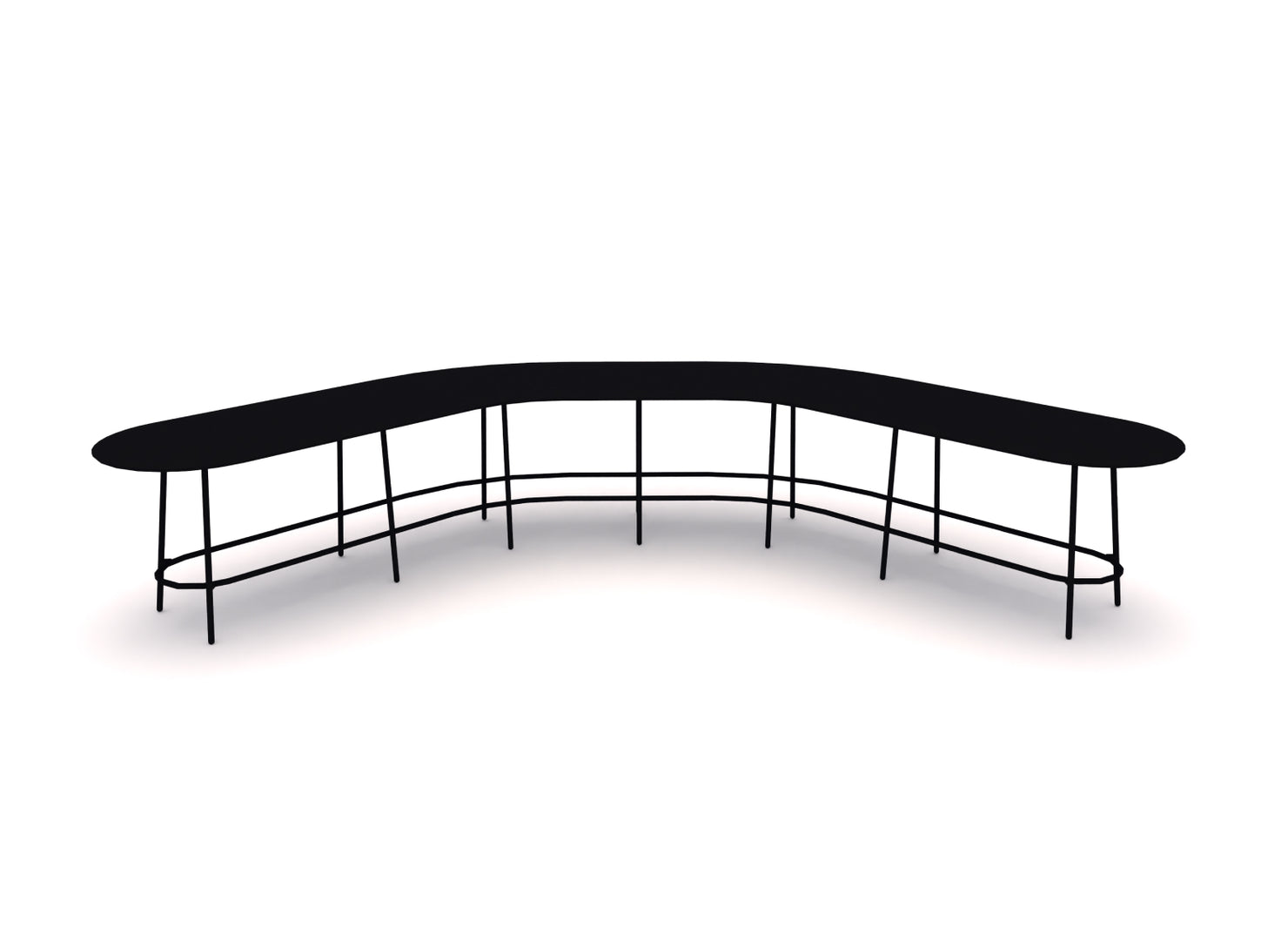 Nest System Tables, 39.5" Depth, Bar Height - Configuration B