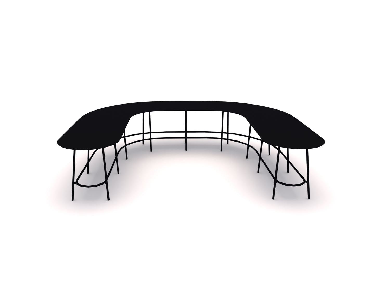 Nest System Tables, 39.5" Depth, Bar Height - Configuration D