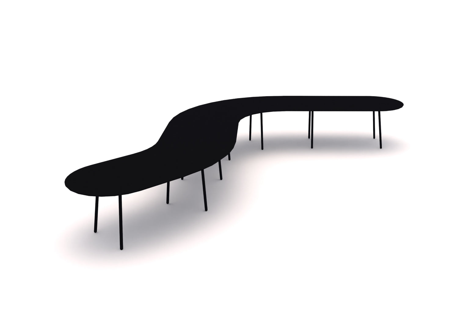 Nest System Tables, 39.5" Depth, Standard Height - Configuration C