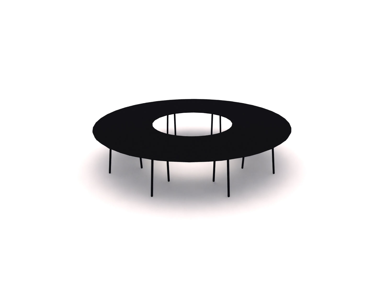 Nest System Tables, 39.5" Depth, Standard Height - Configuration D