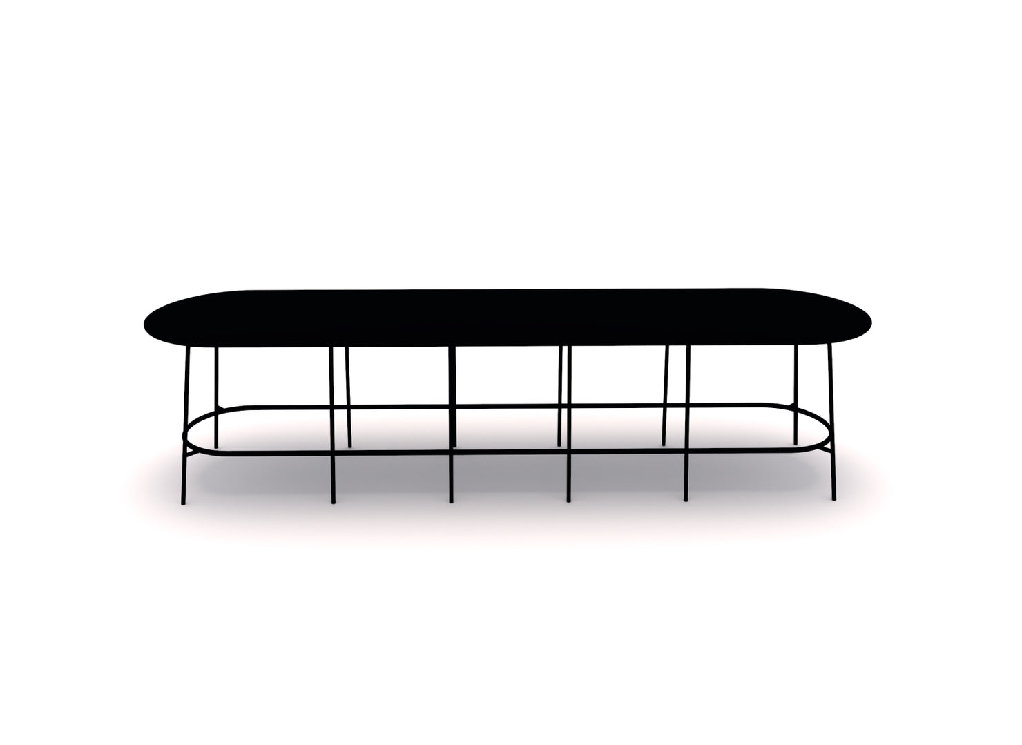 Nest System Tables, 55" Depth, Bar Height - Configuration A