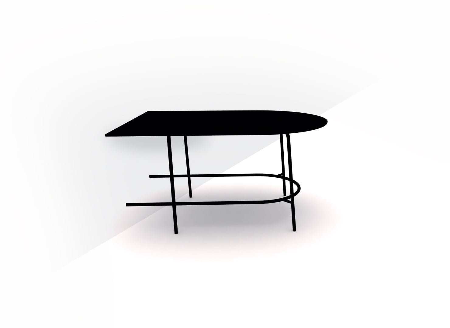 Nest System Tables, 55" Depth, Bar Height - Configuration H