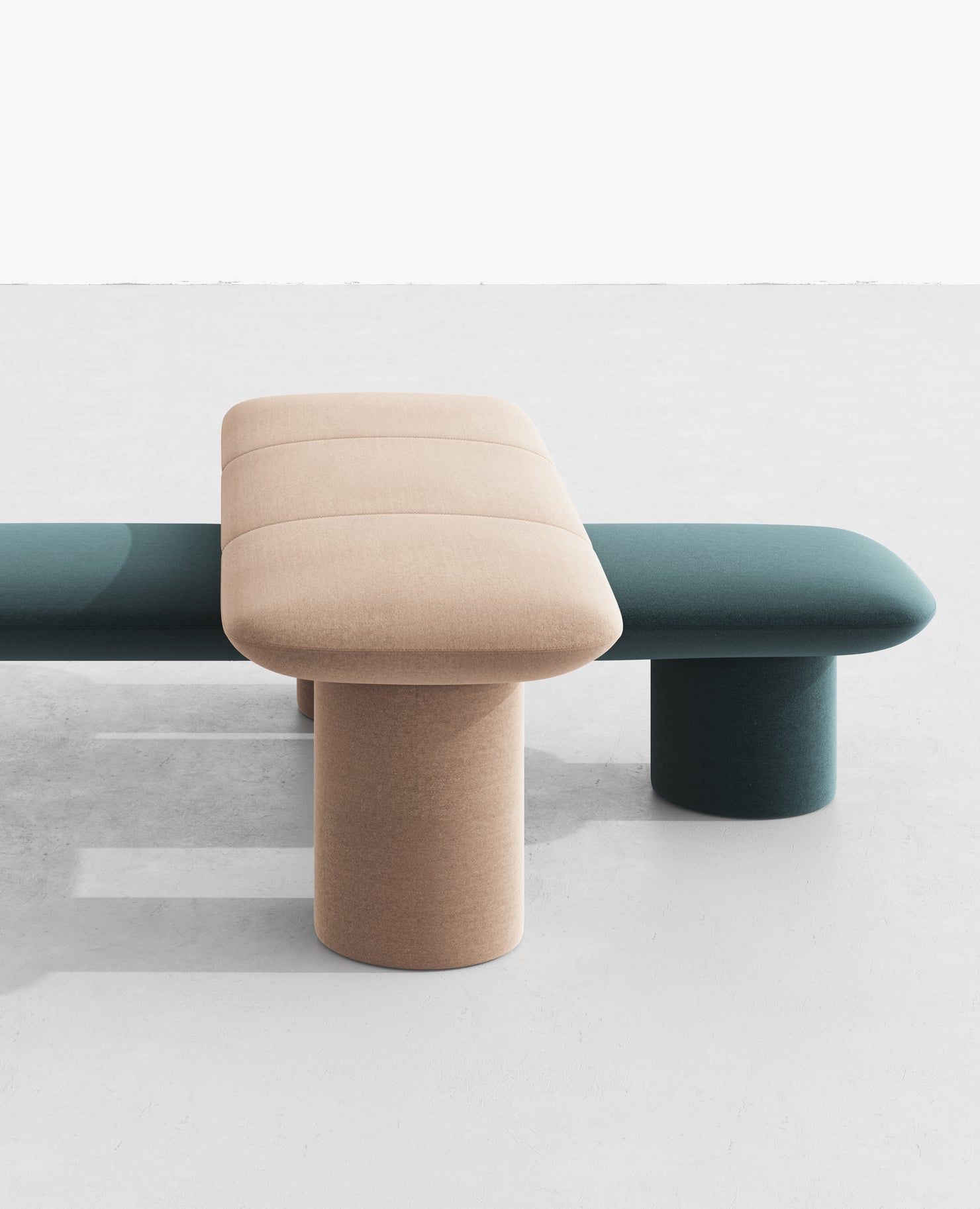 Levels Bench, Low Height - 118" Width