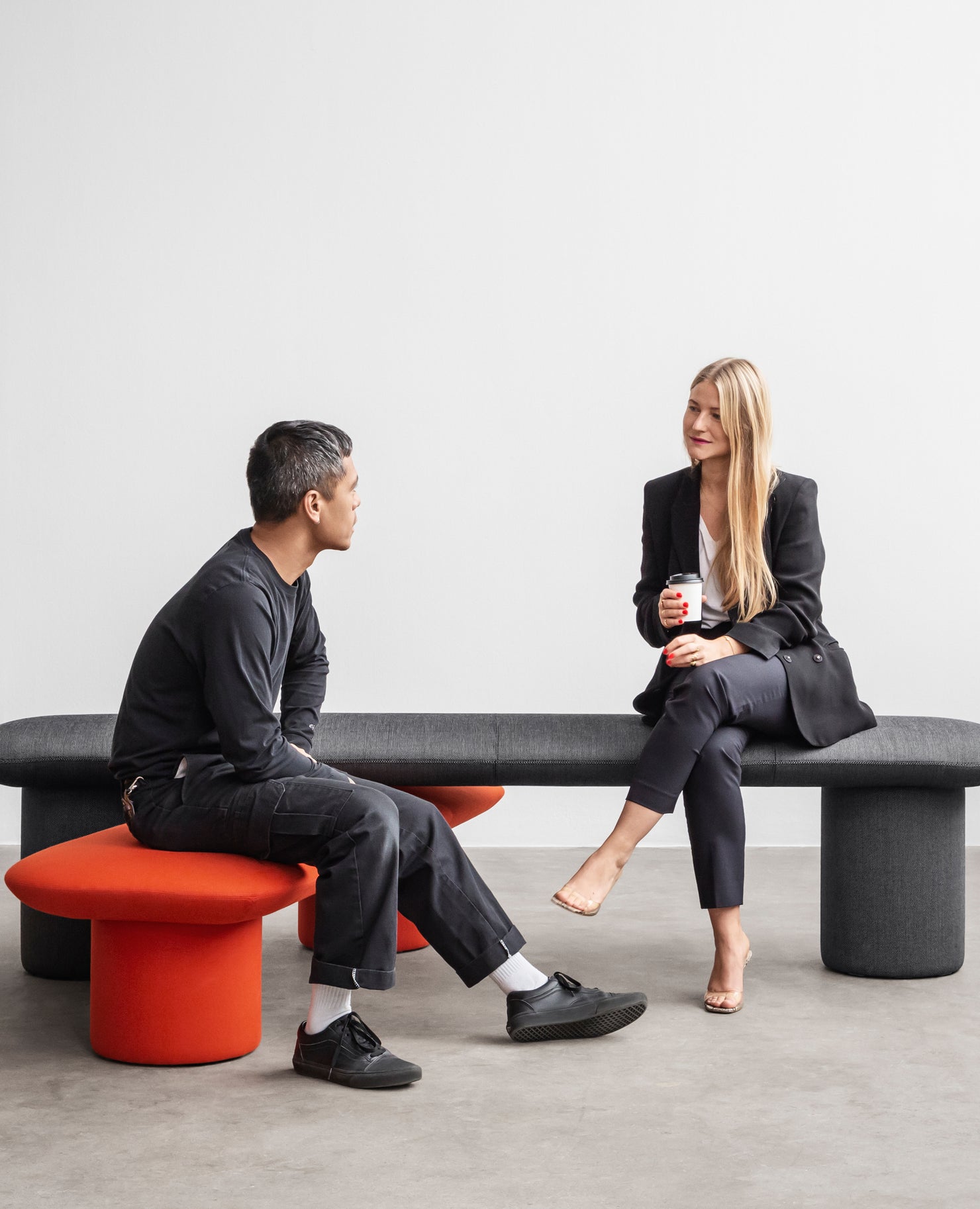 Levels Bench, Mid Height - 95" Width