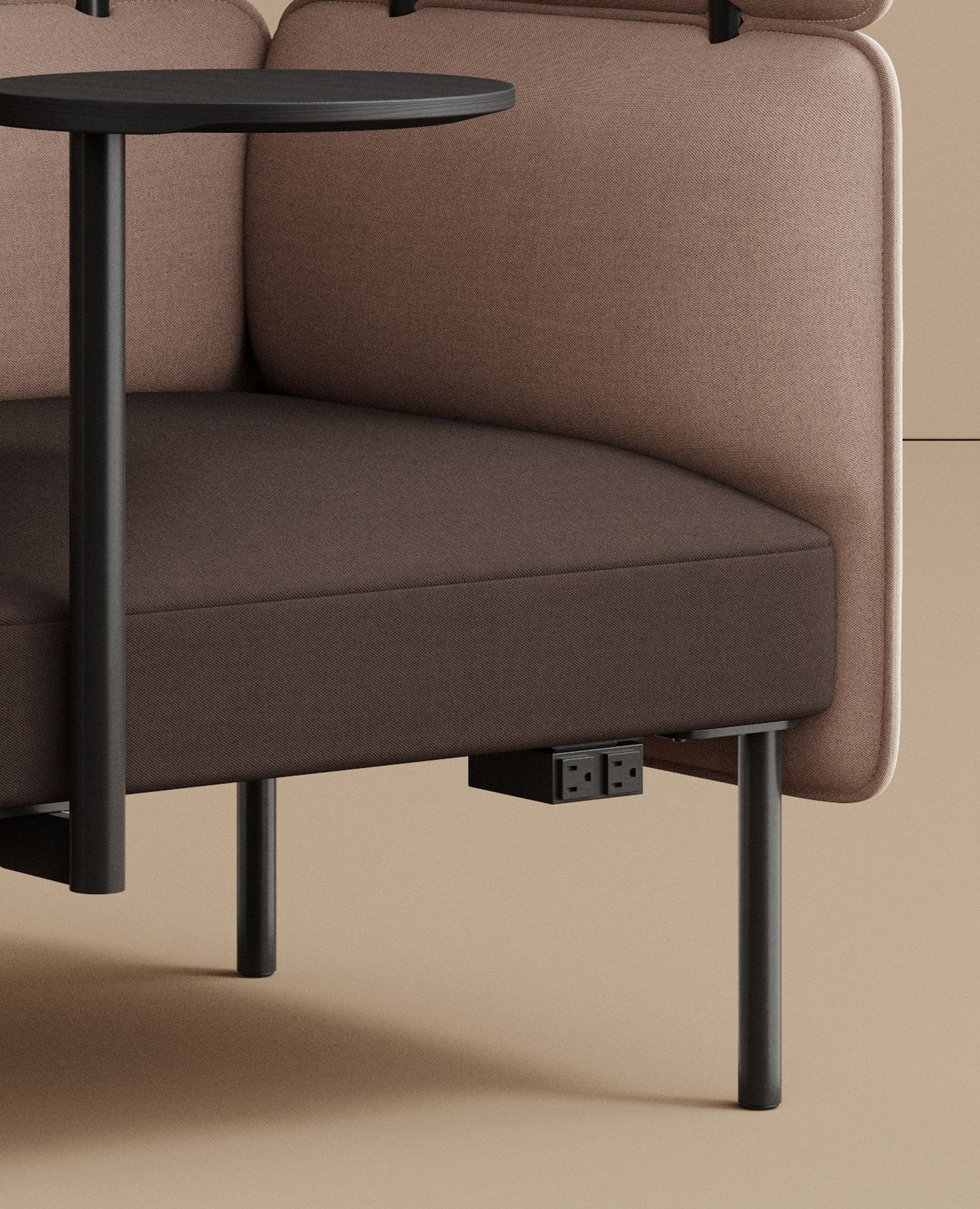 Power Module with 2 3-Prong Outlets - Undermount