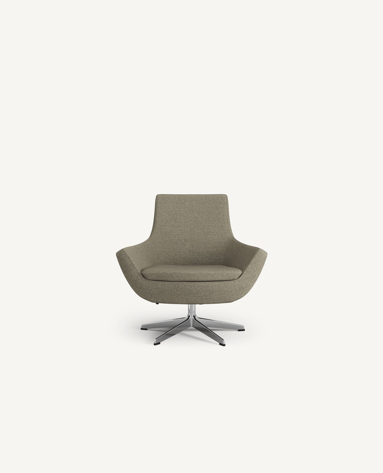 Happy Lounge Chair, Lowback - Swivel 5-Star Base