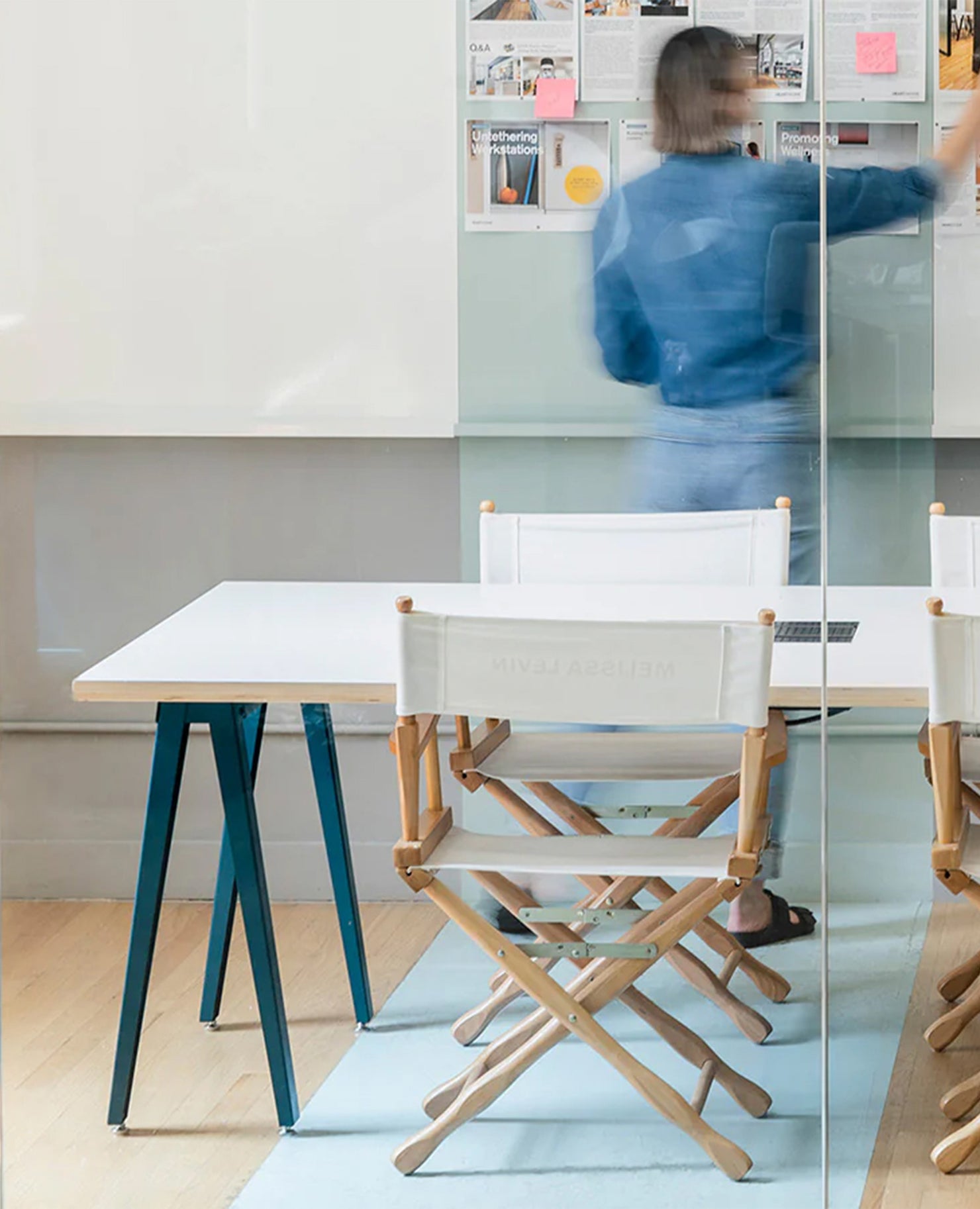 Heartwork Sawhorse Conference Table