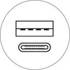 USB-A / USB-C Ports
