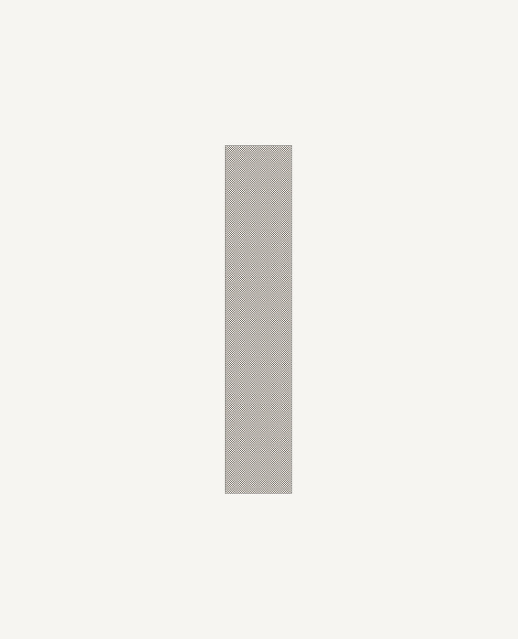 Dry Shelving Perforated Side Panel, 5-Tier - 11.5" Width