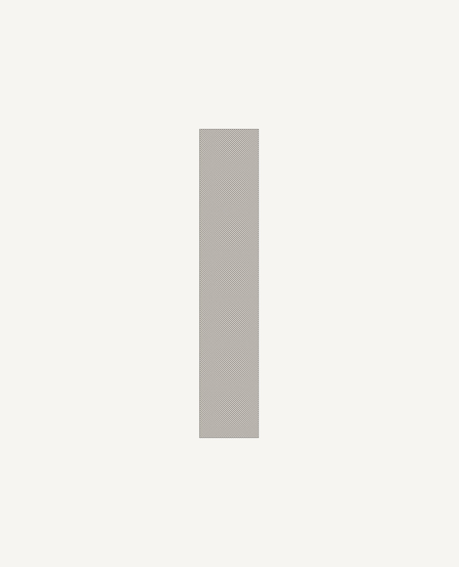Dry Shelving Perforated Side Panel, 5-Tier - 11.5" Width