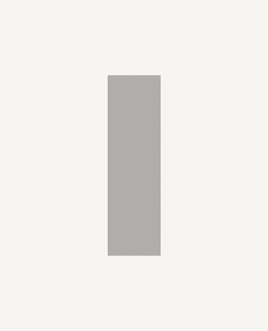 Dry Shelving Perforated Side Panel, 5-Tier - 17.25" Width