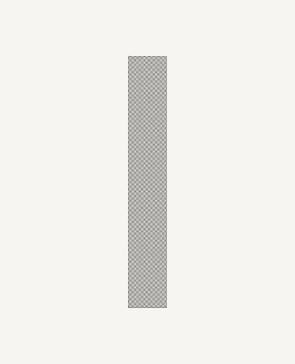 Dry Shelving Perforated Side Panel, 6-Tier - 11.5" Width