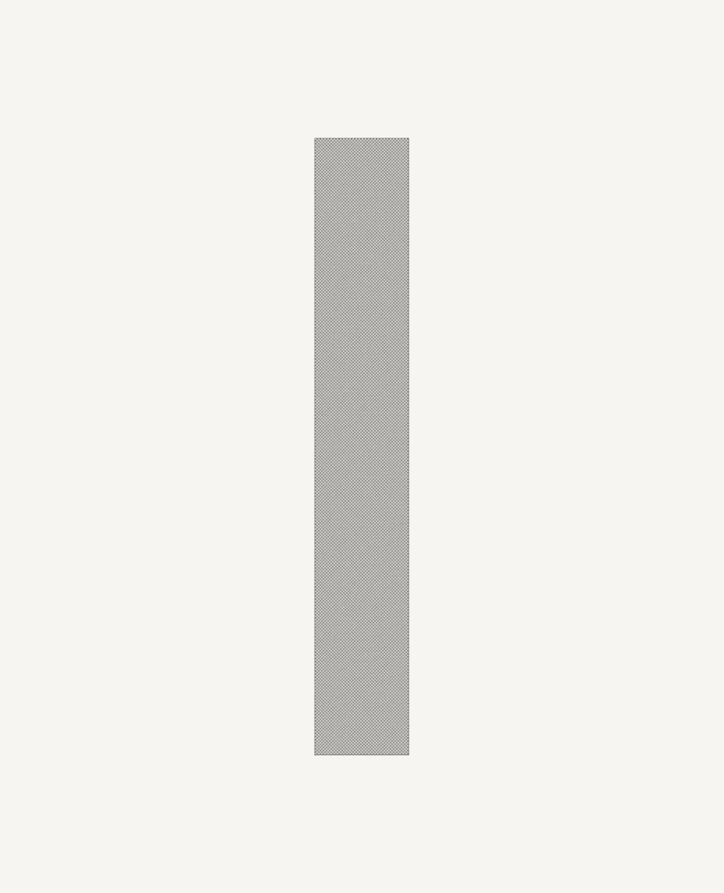 Dry Shelving Perforated Side Panel, 6-Tier - 11.5" Width