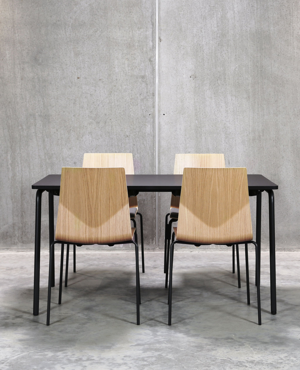 FourCast®2 Chair, Bentwood Shell, 4 Leg Base - with Seat Pad ...