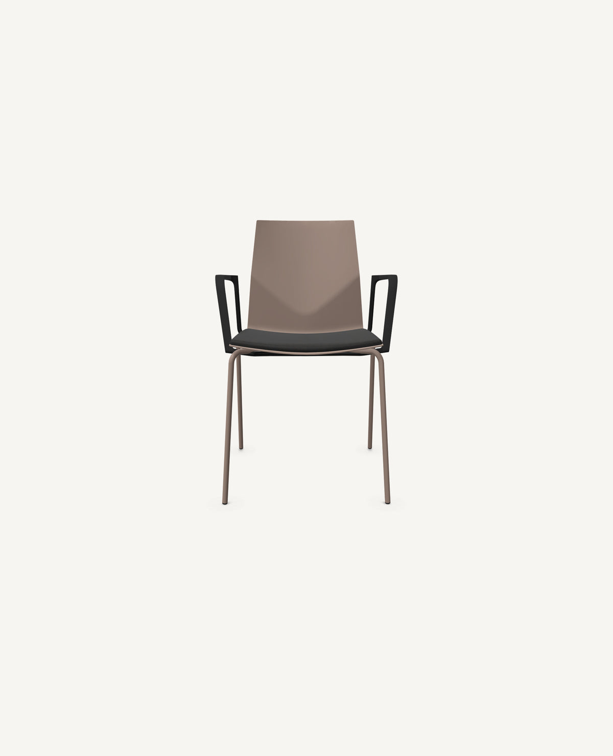 FourCast®2 Chair, 4 Leg Base with Seat Pad - with Arms – hightower.design